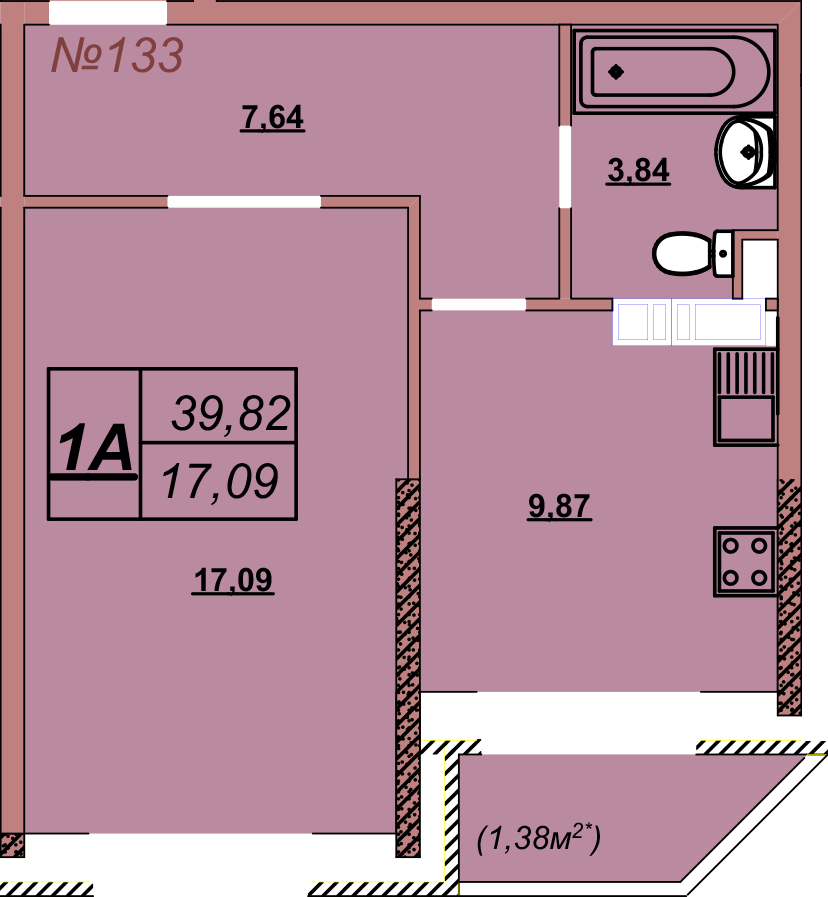 Квартира 133